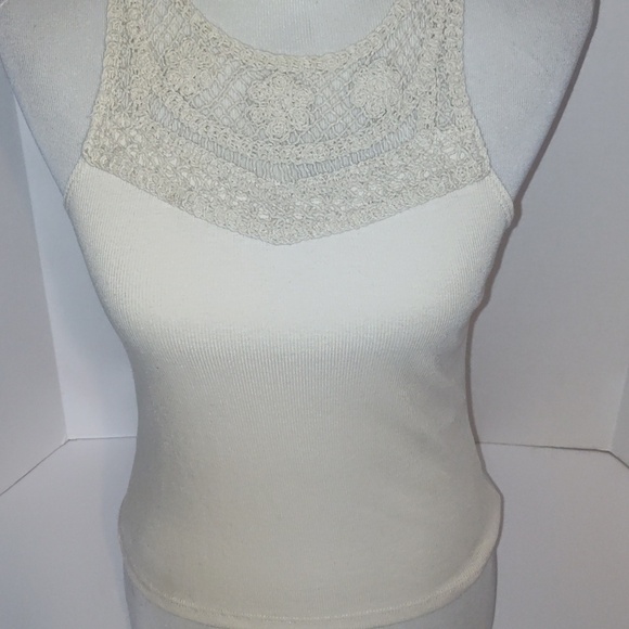 Altar'd State Tops - Altar"d state Knit Top Tank Cream Size Medium